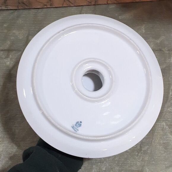 Vintage Tillowitz Hand Painted Porcelain Double Layer Serving Dish - Picture 6 of 7